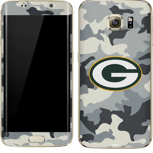 NFL Green Bay Packers Camo Galaxy S7 Edge Skin